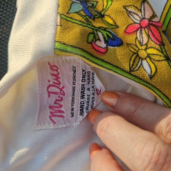 Mr. Dino mr vintage paris dress sz 12 rose gold white - Picture 3 of 7